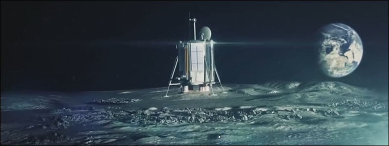Lunar Mission One Touchdown